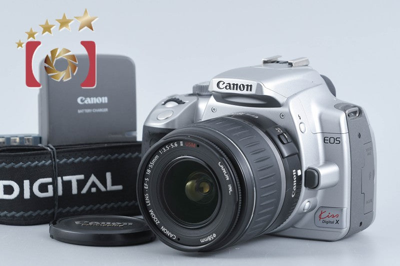 【中古】Canon キヤノン EOS Kiss Digital X 18-55mm レンズキット