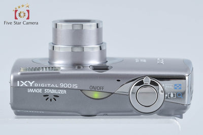 【中古】Canon キヤノン IXY Digital 900 IS シルバー コンパクトデジタルカメラ