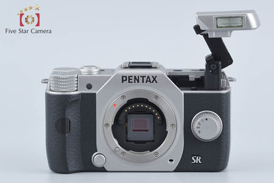 【中古】PENTAX ペンタックス Q10 ズームレンズキット シルバー シャッター回数僅少