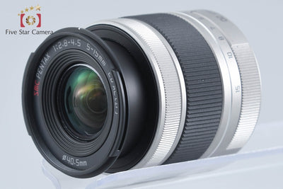 【中古】PENTAX ペンタックス Q10 ズームレンズキット シルバー シャッター回数僅少