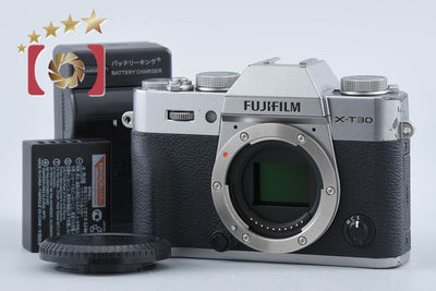 【中古】FUJIFILM 富士フイルム X-T30 シルバー ミラーレス一眼カメラ