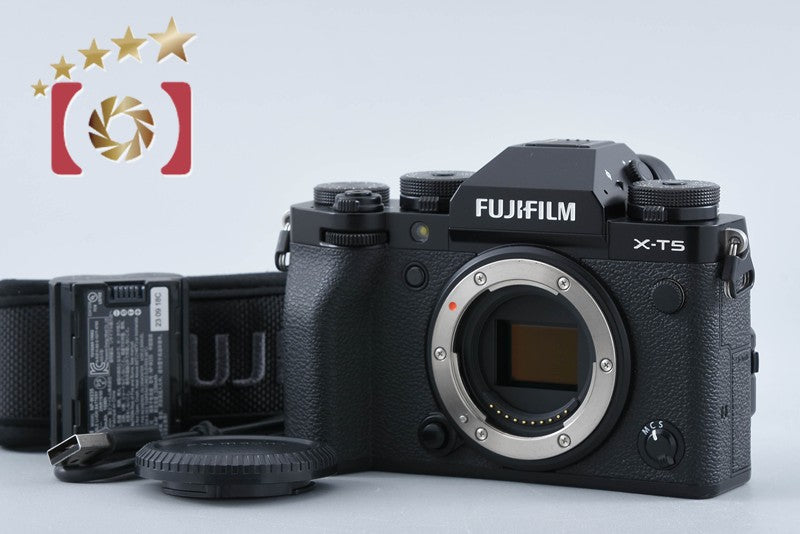 【中古】FUJIFILM 富士フイルム X-T5 ブラック ミラーレス一眼カメラ
