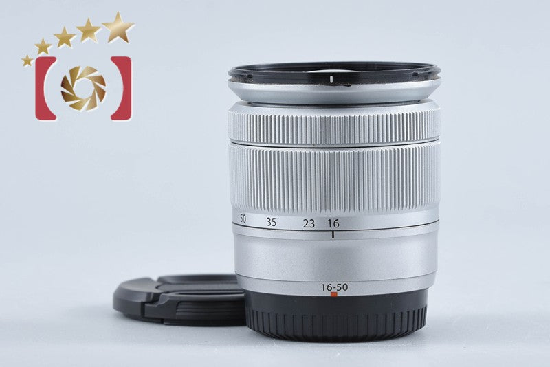 【中古】FUJIFILM 富士フイルム XC 16-50mm f/3.5-5.6 OIS II ASPHERICAL シルバー