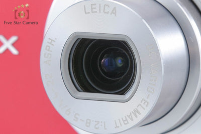 【中古】Panasonic パナソニック LUMIX DMC-FX40 フレッシュレッド コンパクトデジタルカメラ