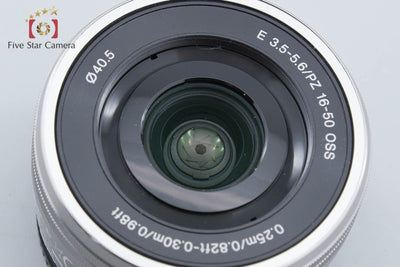 【中古】SONY ソニー E PZ 16-50mm f/3.5-5.6 OSS SELP1650 シルバー
