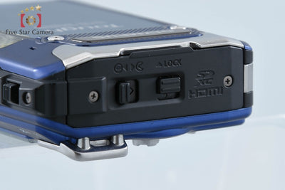 【中古】OLYMPUS オリンパス TOUGH TG-820 ブルー 防水デジタルカメラ シャッター回数僅少