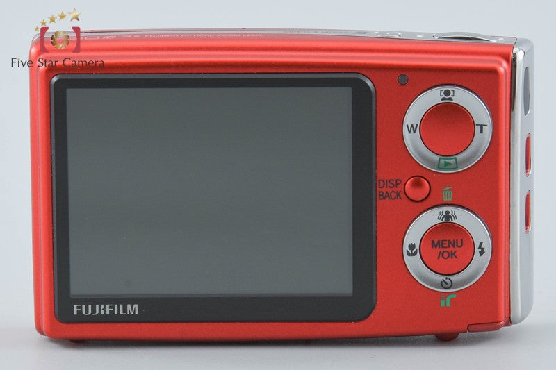 【中古】FUJIFILM 富士フイルム FinePix Z20fd レッド コンパクトデジタルカメラ - 3枚目