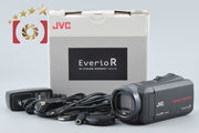 【中古】JVC ケンウッド Everio R GZ-R75K ブラック ハイビジョンメモリームービー ビデオカメラ 元箱付き