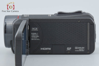 【中古】JVC ケンウッド Everio R GZ-R75K ブラック ハイビジョンメモリームービー ビデオカメラ 元箱付き
