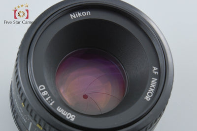 【中古】Nikon ニコン AF NIKKOR 50mm f/1.8 D