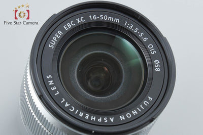 【中古】FUJIFILM 富士フイルム XC 16-50mm f/3.5-5.6 OIS ASPHERICAL シルバー