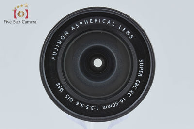 【中古】FUJIFILM 富士フイルム XC 16-50mm f/3.5-5.6 OIS ASPHERICAL シルバー