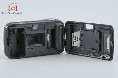 【中古】OLYMPUS オリンパス μ[mju:] ブラック コンパクトフィルムカメラ