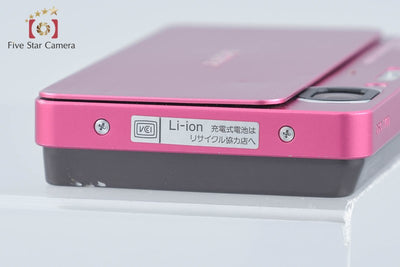 【中古】SONY ソニー Cyber-Shot DSC-T700 ピンク シルバー デジタルスチルカメラ