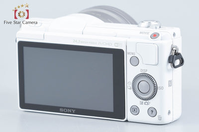 【中古】SONY ソニー α5100 ILCE-5100 ダブルズームレンズキット ホワイト シャッター回数僅少 元箱付き 多言語対応