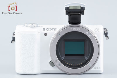 【中古】SONY ソニー α5100 ILCE-5100 ダブルズームレンズキット ホワイト シャッター回数僅少 元箱付き 多言語対応