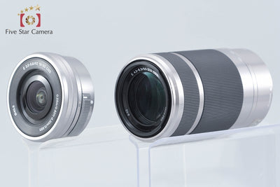 【中古】SONY ソニー α5100 ILCE-5100 ダブルズームレンズキット ホワイト シャッター回数僅少 元箱付き 多言語対応
