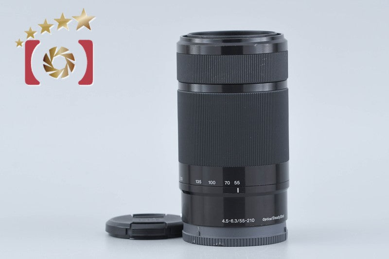 【中古】SONY ソニー E 55-210mm f/4.5-6.3 OSS SEL55210 ブラック