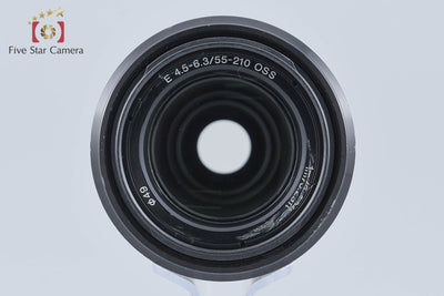 【中古】SONY ソニー E 55-210mm f/4.5-6.3 OSS SEL55210 ブラック