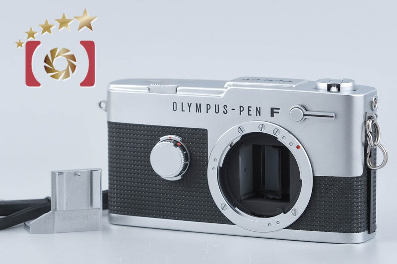 【中古】OLYMPUS オリンパス PEN FV シルバー フィルム一眼レフカメラ