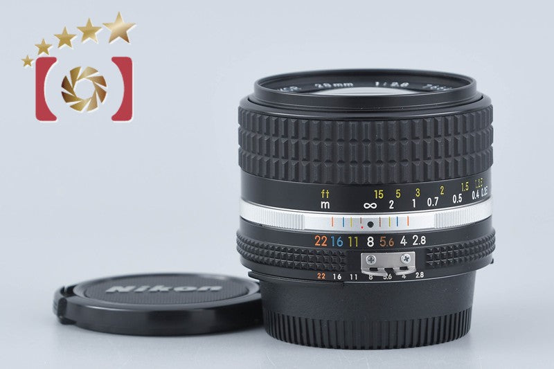 【中古】Nikon ニコン Ai-S NIKKOR 28mm f/2.8 2026.9月 オーバーホール済み