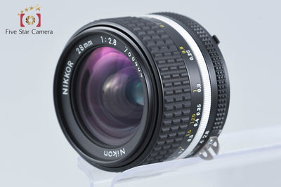 【中古】Nikon ニコン Ai-S NIKKOR 28mm f/2.8 2026.9月 オーバーホール済み