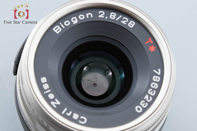 【中古】CONTAX コンタックス Carl Zeiss Biogon 28mm f/2.8 T*