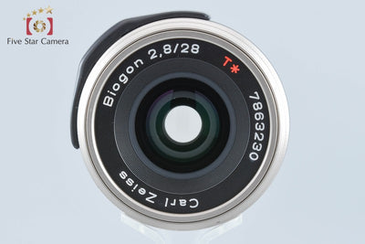 【中古】CONTAX コンタックス Carl Zeiss Biogon 28mm f/2.8 T*