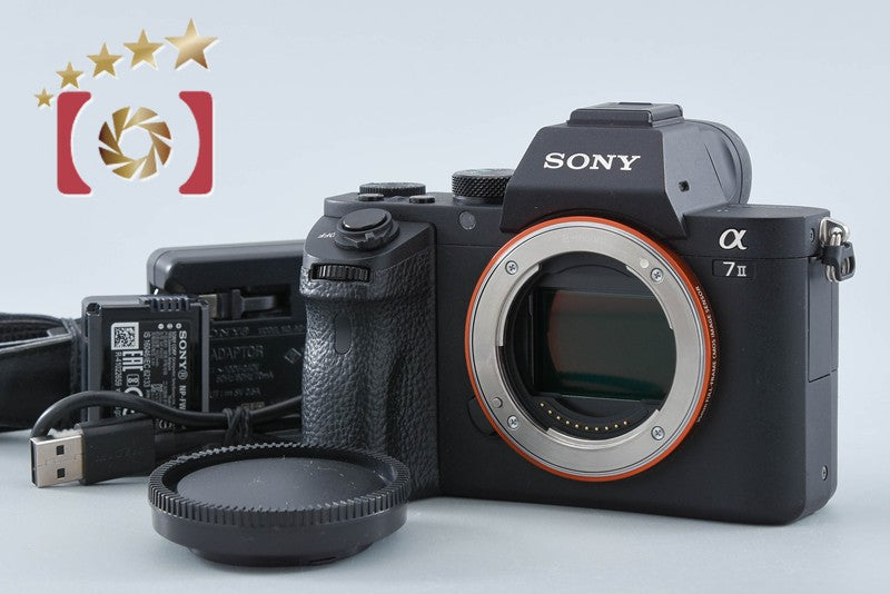 【中古】SONY ソニー α7II ILCE-7M2 ミラーレス一眼カメラ 多言語対応