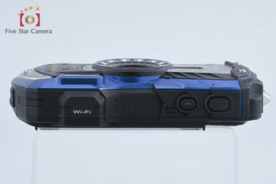 【中古】RICOH リコー PENTAX ペンタックス WG-40W ブルー コンパクトデジタルカメラ シャッター回数僅少