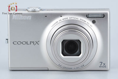 【中古】Nikon ニコン COOLPIX S6100 シャンパンシルバー コンパクトデジタルカメラ 元箱付き