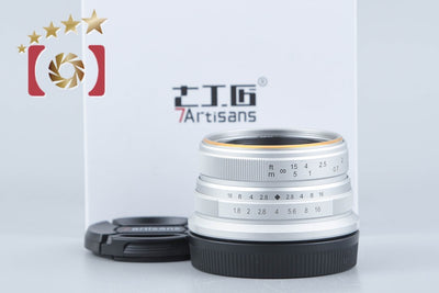 【中古】7Artisans 七工匠 HD.MC 25mm f/1.8 ソニーEマウント用 元箱付き
