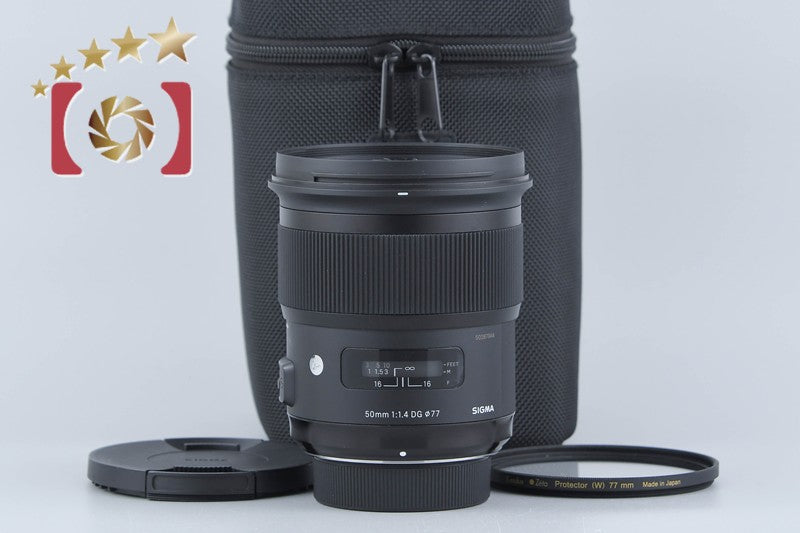 【中古】SIGMA シグマ Art 50mm f/1.4 DG HSM ニコン用