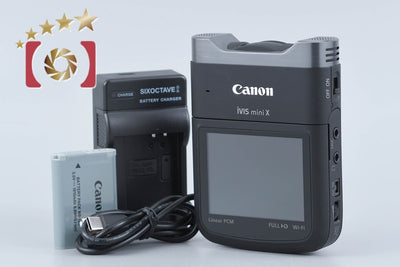 【中古】Canon キヤノン iVIS mini X ブラック ビデオカメラ