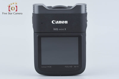 【中古】Canon キヤノン iVIS mini X ブラック ビデオカメラ