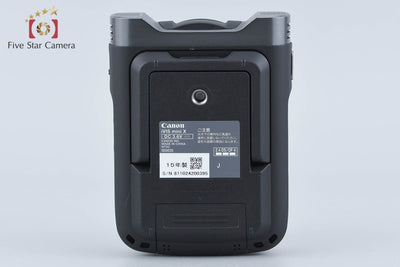 【中古】Canon キヤノン iVIS mini X ブラック ビデオカメラ