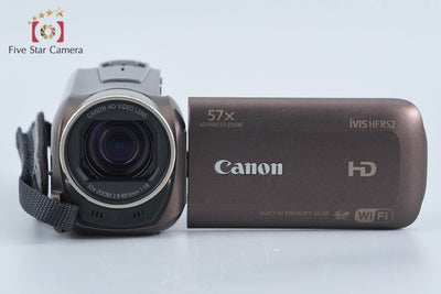【中古】Canon キヤノン iVIS HF R52 ブラウン ビデオカメラ