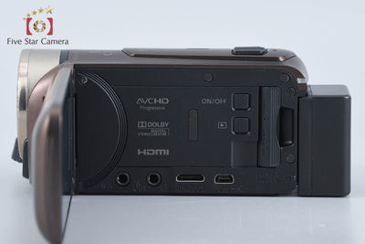 【中古】Canon キヤノン iVIS HF R52 ブラウン ビデオカメラ
