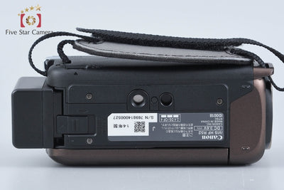 【中古】Canon キヤノン iVIS HF R52 ブラウン ビデオカメラ