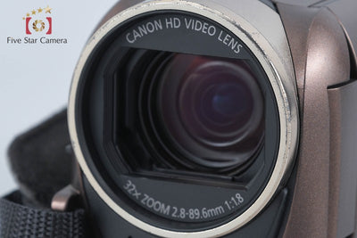 【中古】Canon キヤノン iVIS HF R52 ブラウン ビデオカメラ