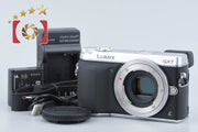【中古】Panasonic パナソニック LUMIX DMC-GX7 シルバー ミラーレス一眼カメラ シャッター回数僅少