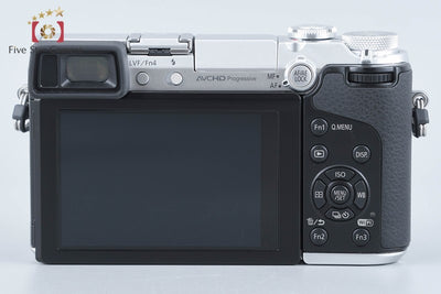 【中古】Panasonic パナソニック LUMIX DMC-GX7 シルバー ミラーレス一眼カメラ シャッター回数僅少