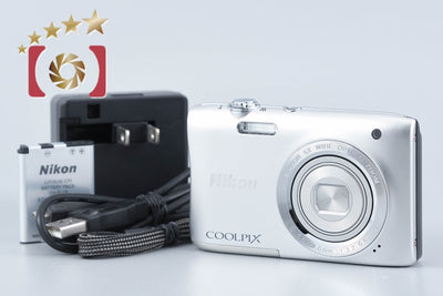 【中古】Nikon ニコン COOLPIX S2900 シルバー コンパクトデジタルカメラ