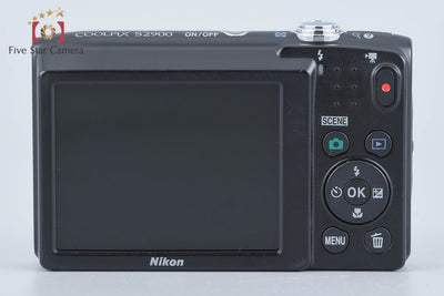 【中古】Nikon ニコン COOLPIX S2900 シルバー コンパクトデジタルカメラ