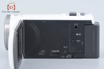 【中古】Panasonic パナソニック HC-V360M ホワイト デジタルハイビジョンビデオカメラ