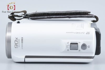 【中古】Panasonic パナソニック HC-V360M ホワイト デジタルハイビジョンビデオカメラ