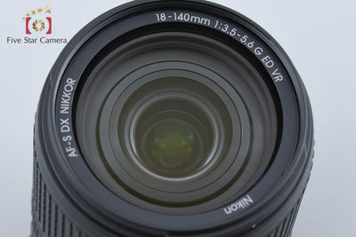 【中古】Nikon ニコン AF-S DX NIKKOR 18-140mm f/3.5-5.6 G ED VR