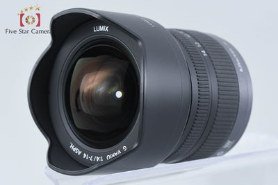 【中古】Panasonic パナソニック LUMIX G VARIO 7-14mm f/4 ASPH. H-F007014