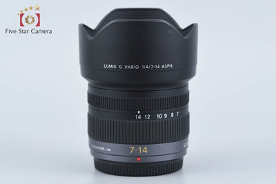 【中古】Panasonic パナソニック LUMIX G VARIO 7-14mm f/4 ASPH. H-F007014