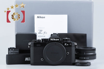 【中古】Nikon ニコン Z fc 16-50 VR レンズキット ブラック シャッター回数僅少 元箱付き